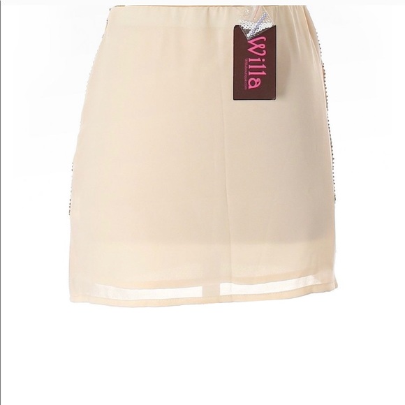 NWT Aztec Sequin Skirt - Picture 2 of 6
